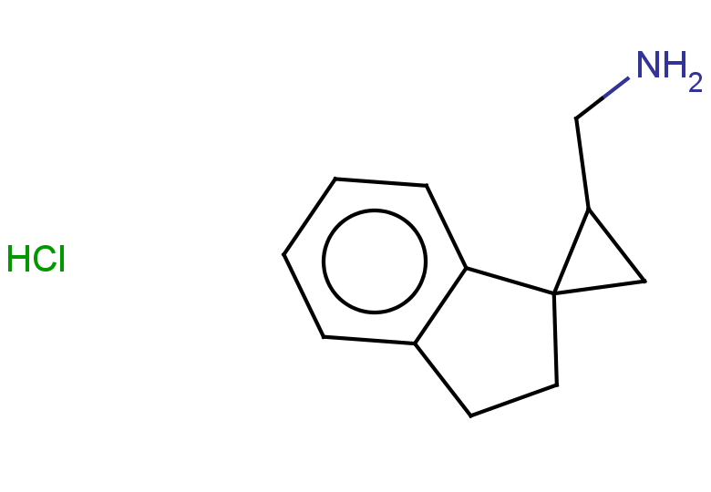 2',3'-dihydrospiro[cyclopropane-1,1'-indene]-3-ylmethanamine hydrochloride