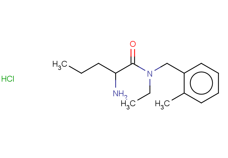 2-amino-N-ethyl-N-[(2-methylphenyl)methyl]pentanamide hydrochloride