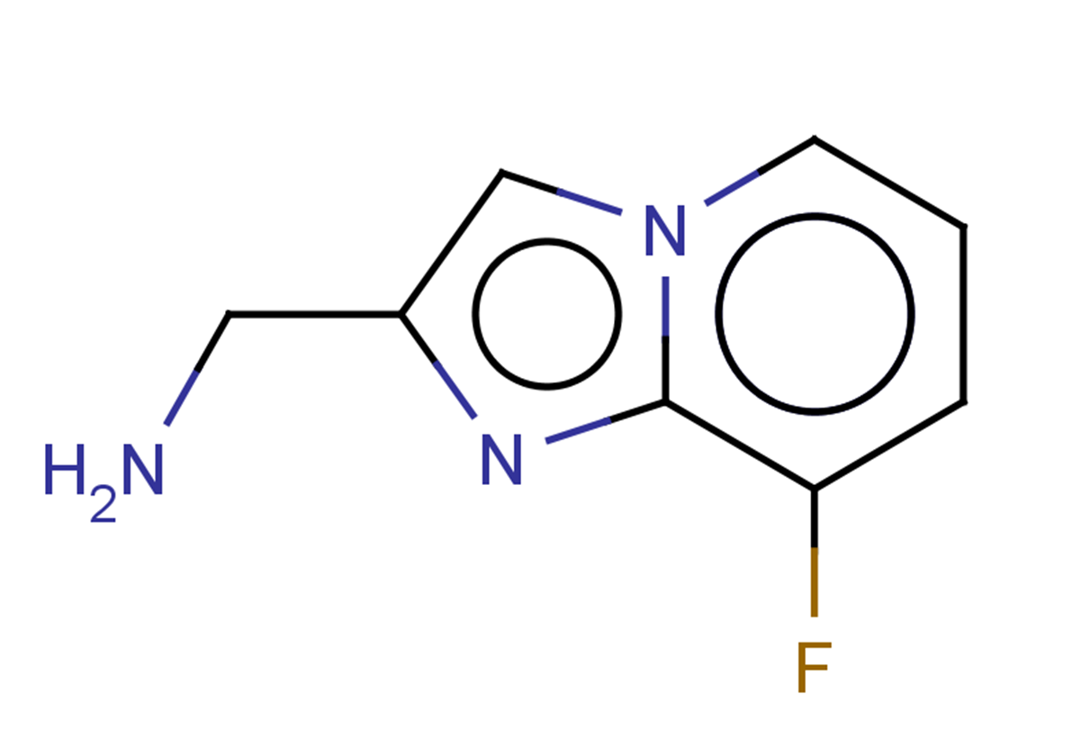 (8-fluoroimidazo[1,2-a]pyridin-2-yl)methanamine