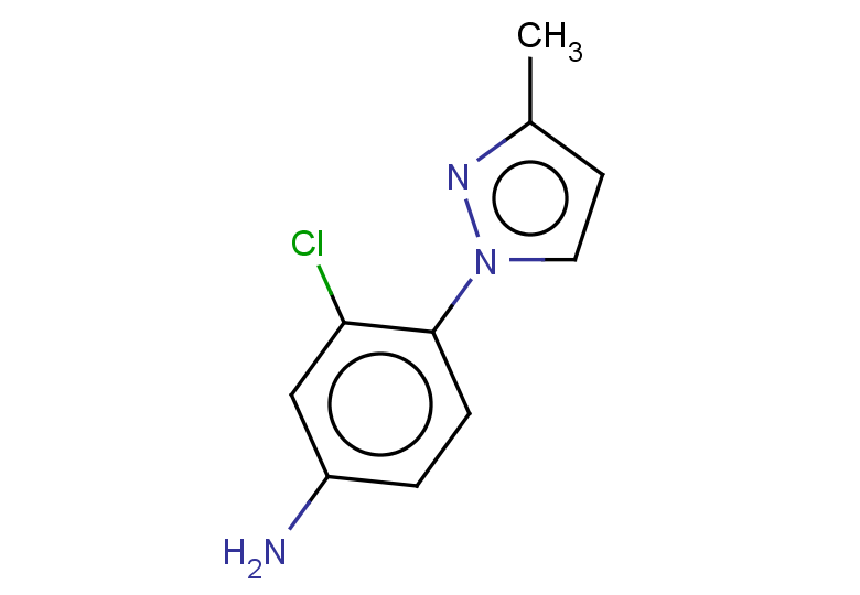 3-chloro-4-(3-methyl-1H-pyrazol-1-yl)aniline