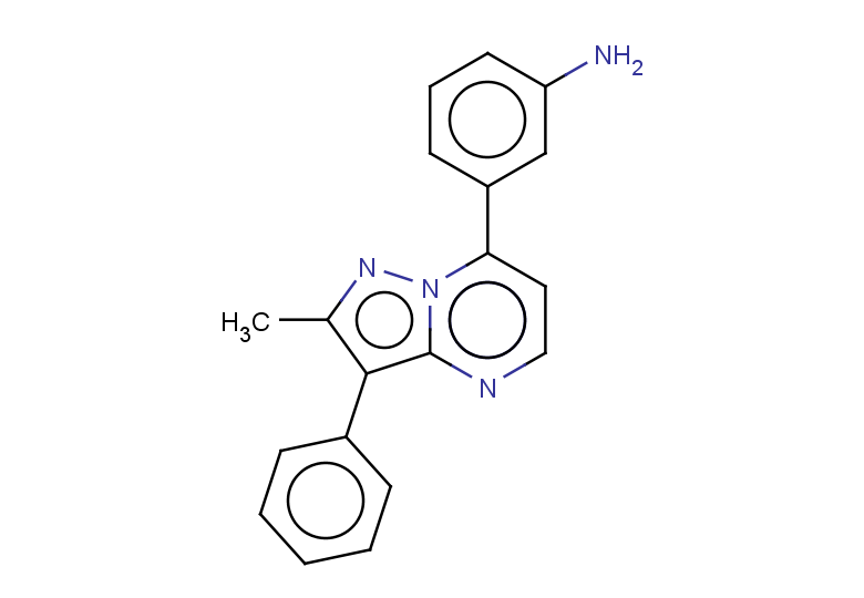 3-{2-methyl-3-phenylpyrazolo[1,5-a]pyrimidin-7-yl}aniline