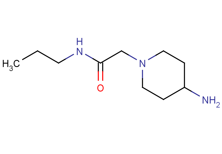 2-(4-aminopiperidin-1-yl)-N-propylacetamide