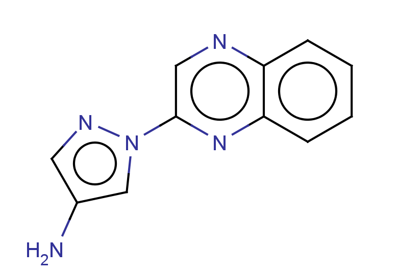 1-(quinoxalin-2-yl)-1H-pyrazol-4-amine