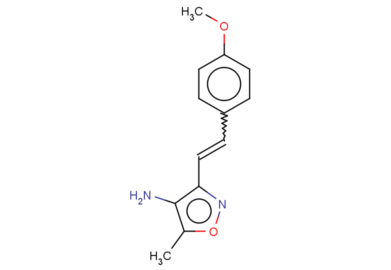 3-[2-(4-methoxyphenyl)ethenyl]-5-methyl-1,2-oxazol-4-amine