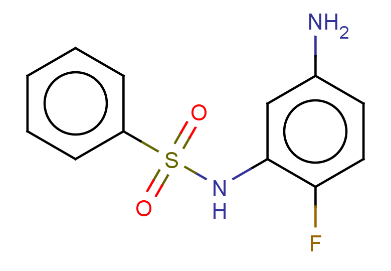 N-(5-amino-2-fluorophenyl)benzenesulfonamide