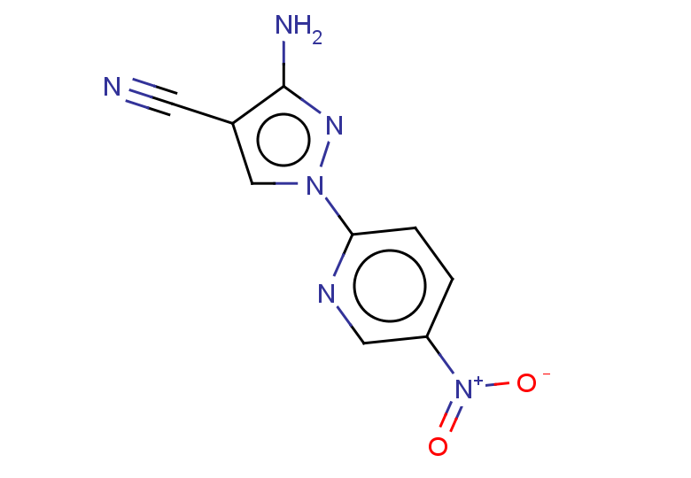 3-amino-1-(5-nitropyridin-2-yl)-1H-pyrazole-4-carbonitrile