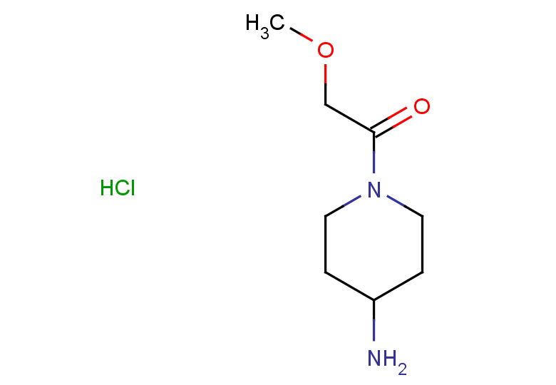 1-(4-aminopiperidin-1-yl)-2-methoxyethan-1-one hydrochloride