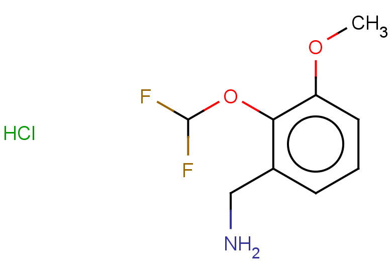 [2-(difluoromethoxy)-3-methoxyphenyl]methanamine hydrochloride