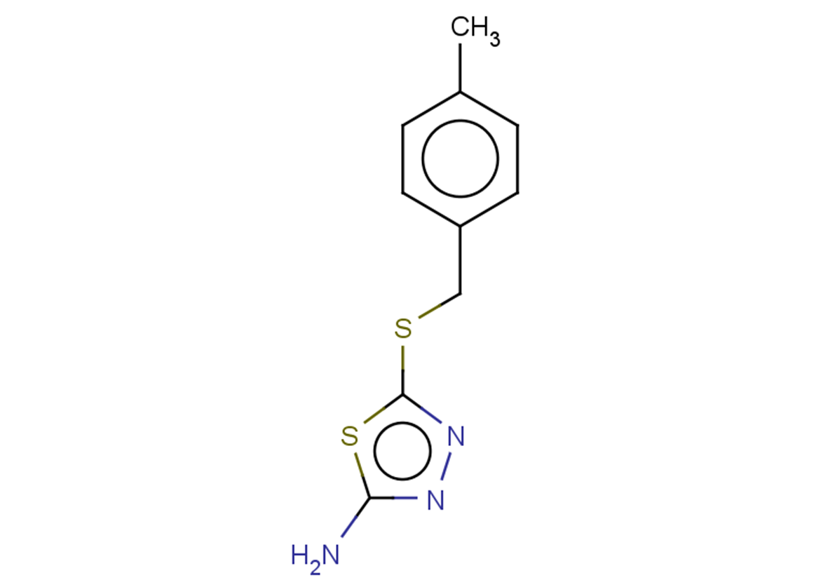 5-{[(4-methylphenyl)methyl]sulfanyl}-1,3,4-thiadiazol-2-amine