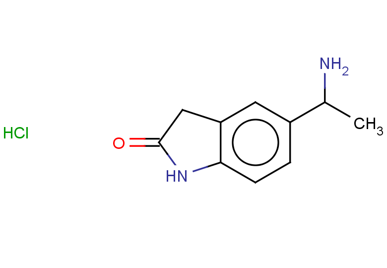 5-(1-aminoethyl)-2,3-dihydro-1H-indol-2-one hydrochloride