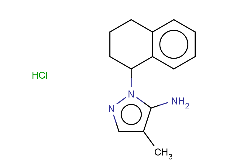 4-methyl-1-(1,2,3,4-tetrahydronaphthalen-1-yl)-1H-pyrazol-5-amine hydrochloride