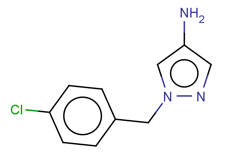 1-[(4-chlorophenyl)methyl]-1H-pyrazol-4-amine