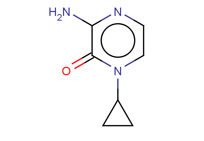 3-amino-1-cyclopropyl-1,2-dihydropyrazin-2-one