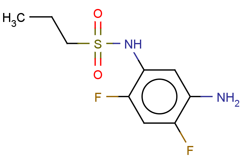 N-(5-amino-2,4-difluorophenyl)propane-1-sulfonamide