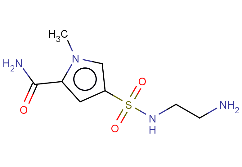 4-[(2-aminoethyl)sulfamoyl]-1-methyl-1H-pyrrole-2-carboxamide