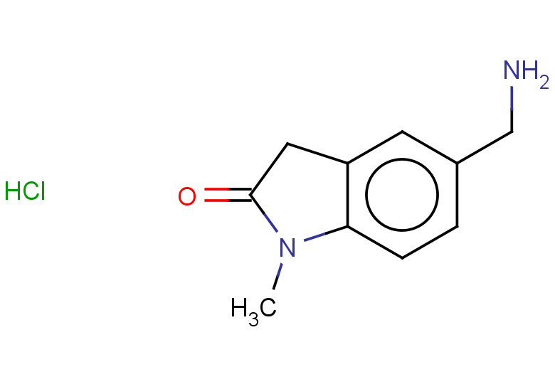 5-(aminomethyl)-1-methyl-2,3-dihydro-1H-indol-2-one hydrochloride