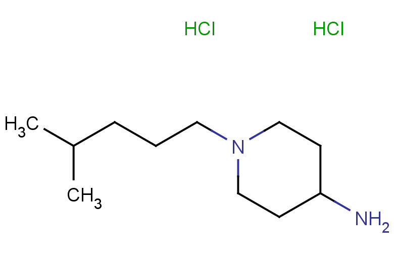 1-(4-methylpentyl)piperidin-4-amine dihydrochloride