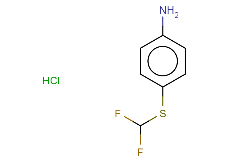 4-[(difluoromethyl)sulfanyl]aniline hydrochloride
