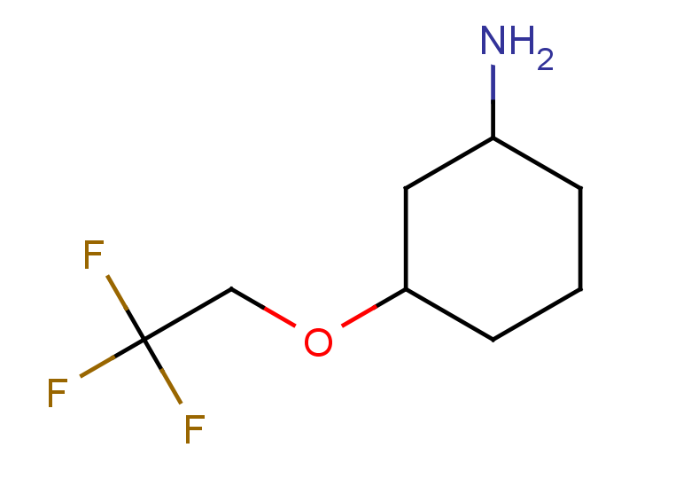 3-(2,2,2-trifluoroethoxy)cyclohexan-1-amine