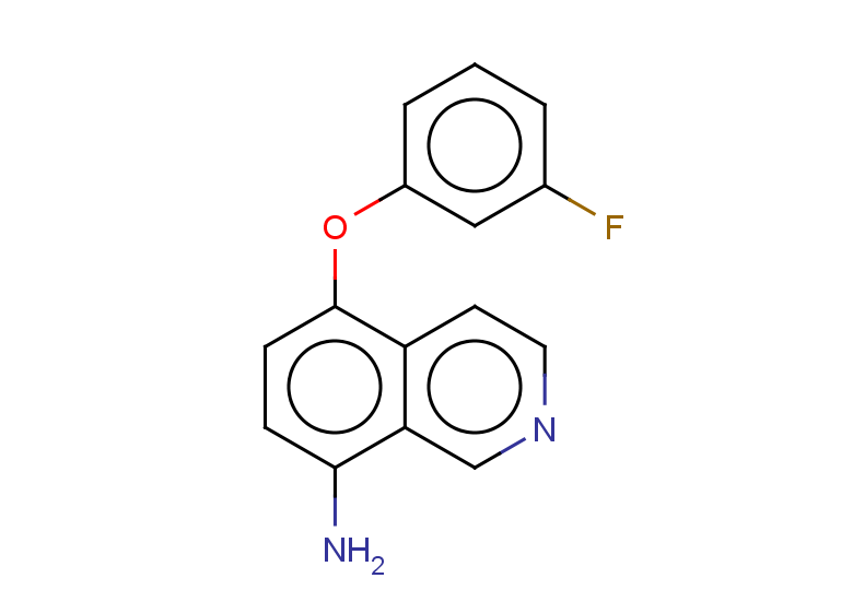 5-(3-fluorophenoxy)isoquinolin-8-amine
