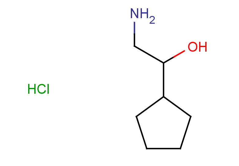 2-amino-1-cyclopentylethan-1-ol hydrochloride