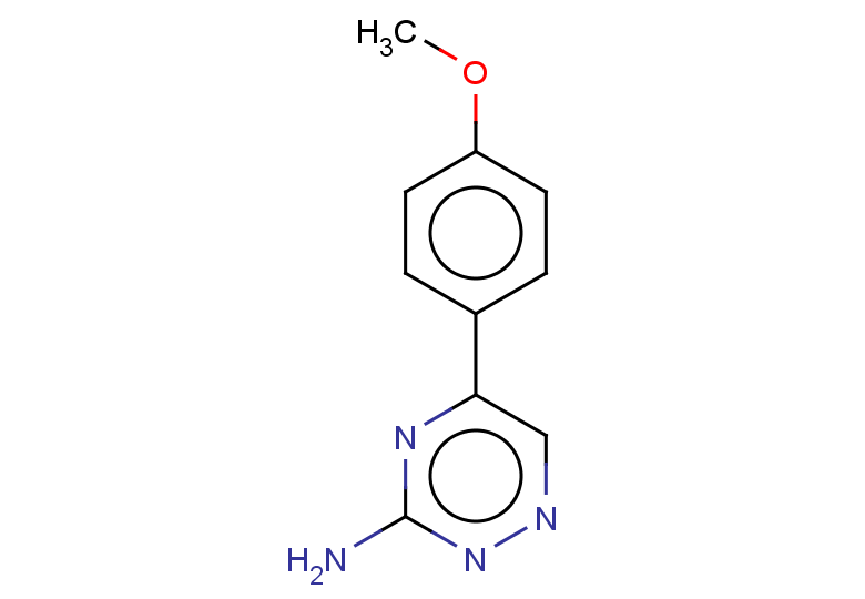 5-(4-methoxyphenyl)-1,2,4-triazin-3-amine