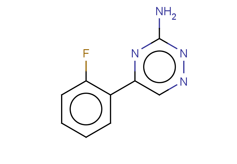 5-(2-fluorophenyl)-1,2,4-triazin-3-amine