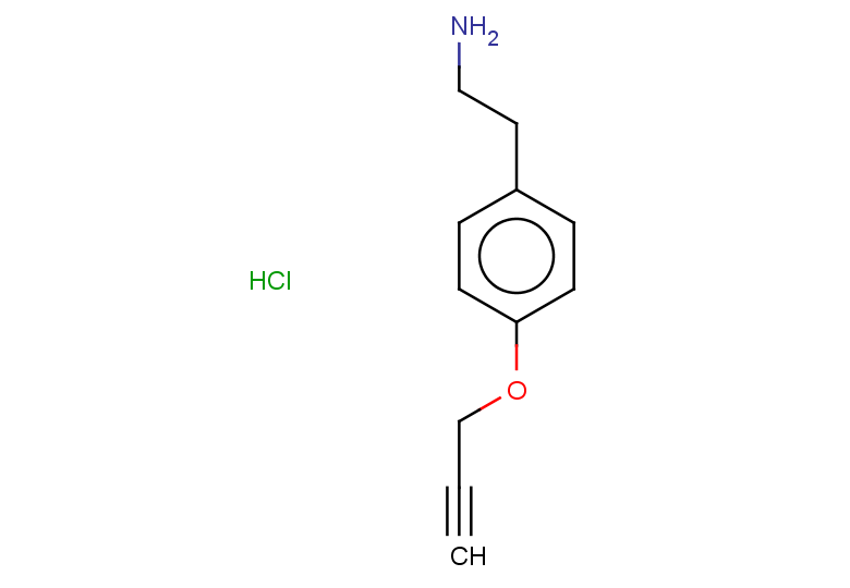 2-[4-(prop-2-yn-1-yloxy)phenyl]ethan-1-amine hydrochloride