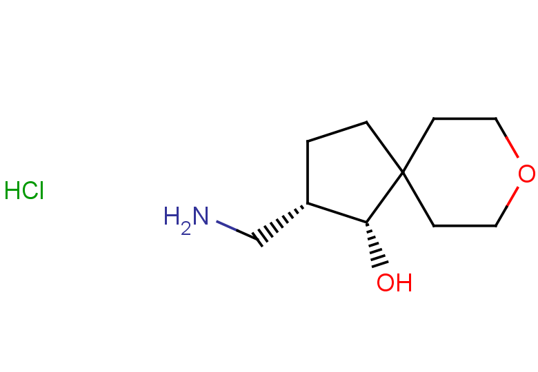 rac-(1R,2S)-2-(aminomethyl)-8-oxaspiro[4.5]decan-1-ol hydrochloride, cis