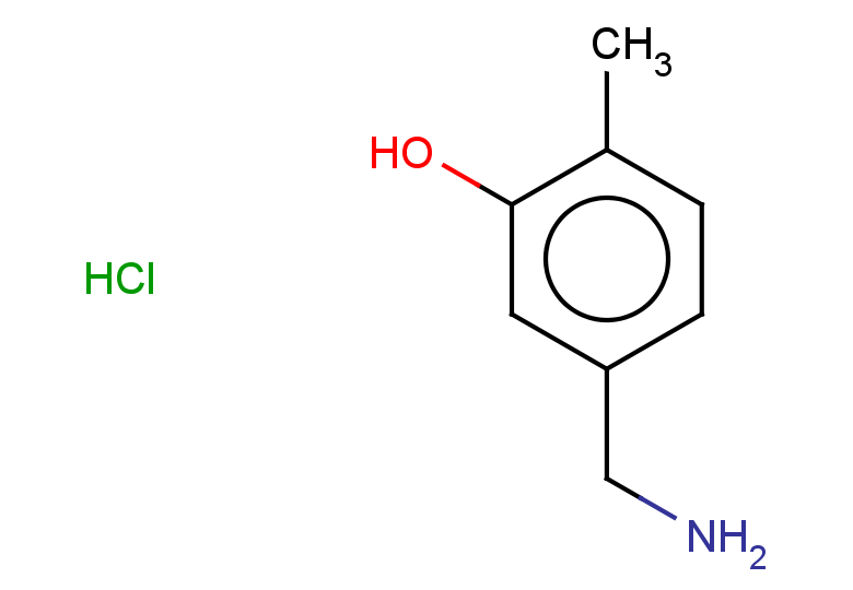 5-(aminomethyl)-2-methylphenol hydrochloride