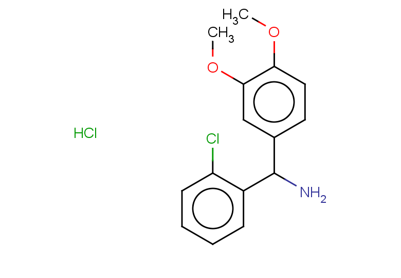 (2-chlorophenyl)(3,4-dimethoxyphenyl)methanamine hydrochloride