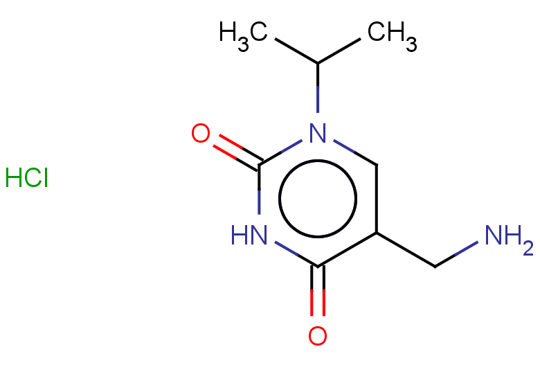 5-(aminomethyl)-1-(propan-2-yl)-1,2,3,4-tetrahydropyrimidine-2,4-dione hydrochloride