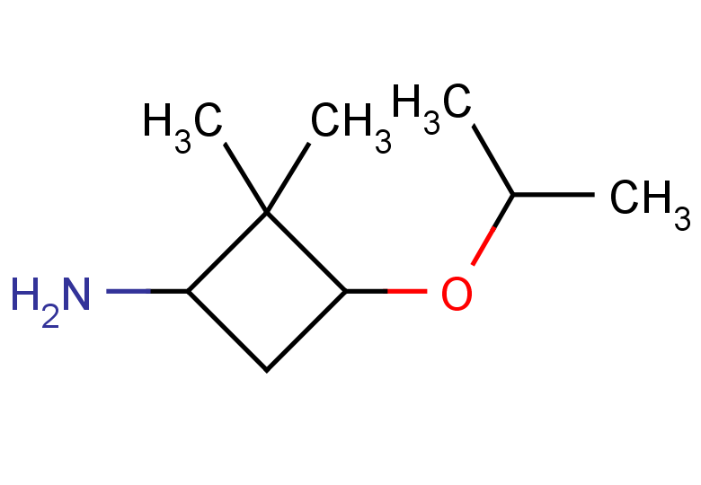 2,2-dimethyl-3-(propan-2-yloxy)cyclobutan-1-amine, Mixture of diastereomers