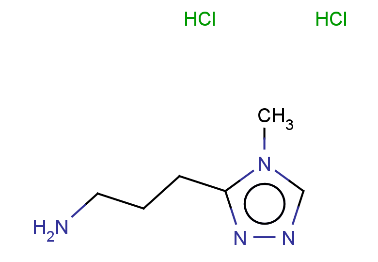 3-(4-methyl-4H-1,2,4-triazol-3-yl)propan-1-amine dihydrochloride