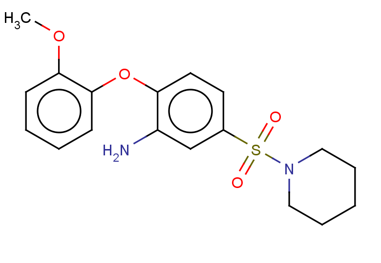 2-(2-methoxyphenoxy)-5-(piperidine-1-sulfonyl)aniline