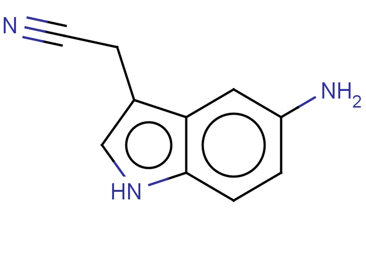 2-(5-amino-1H-indol-3-yl)acetonitrile