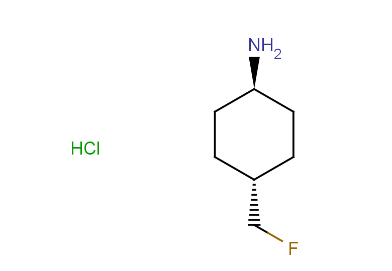 (1r,4r)-4-(fluoromethyl)cyclohexan-1-amine hydrochloride, trans