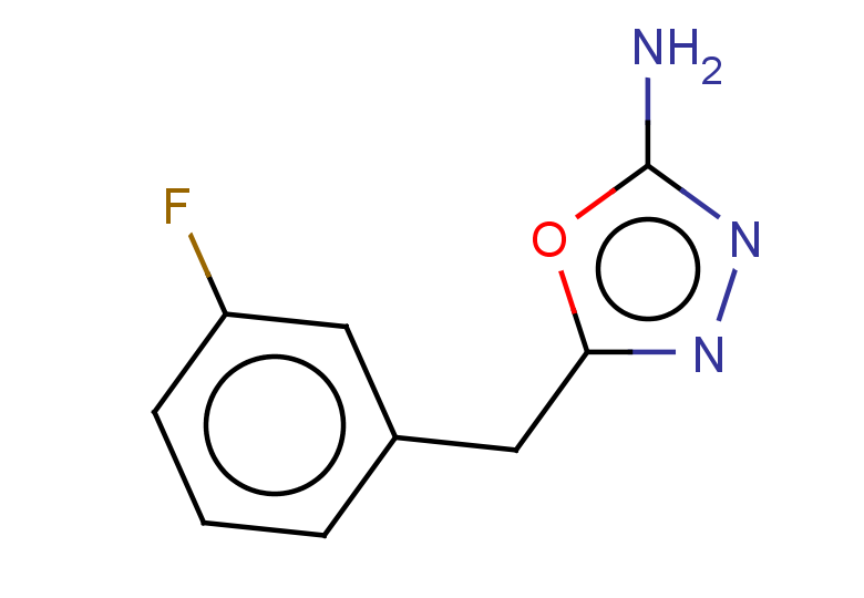 5-[(3-fluorophenyl)methyl]-1,3,4-oxadiazol-2-amine