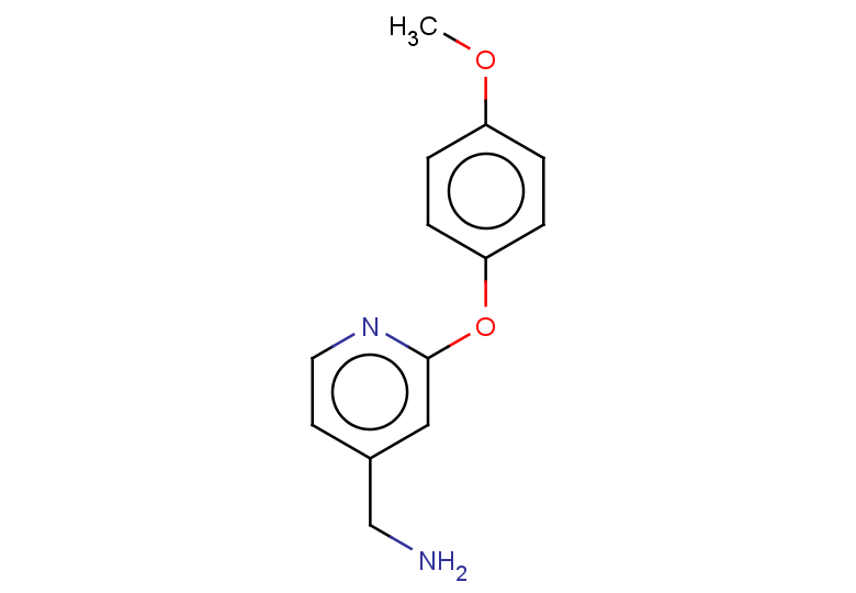 [2-(4-methoxyphenoxy)pyridin-4-yl]methanamine