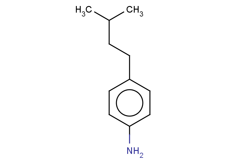 4-(3-methylbutyl)aniline