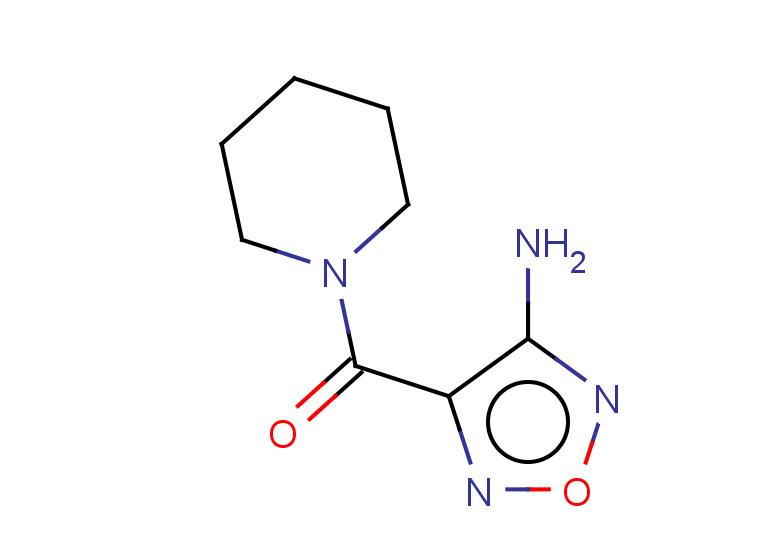 4-(piperidine-1-carbonyl)-1,2,5-oxadiazol-3-amine
