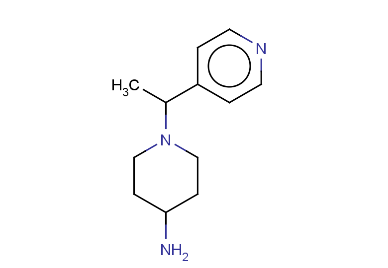 1-[1-(pyridin-4-yl)ethyl]piperidin-4-amine