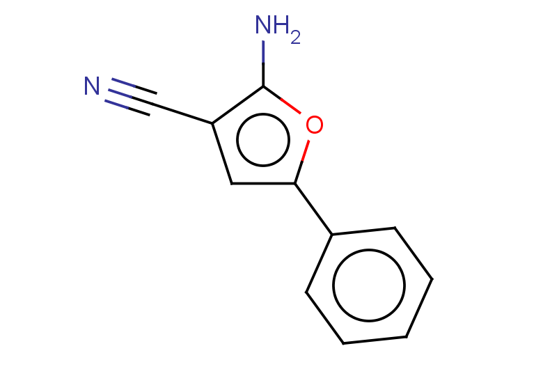 2-amino-5-phenylfuran-3-carbonitrile