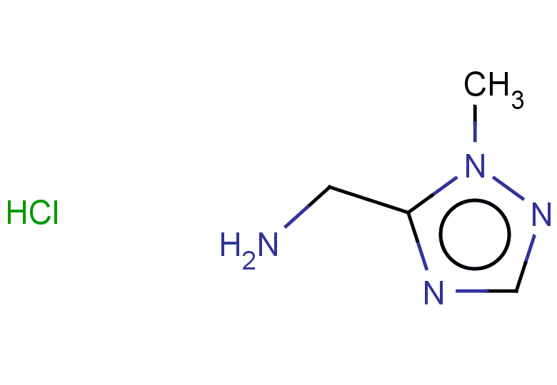 (1-methyl-1H-1,2,4-triazol-5-yl)methanamine hydrochloride