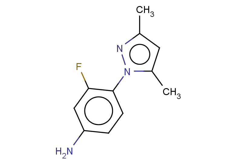 4-(3,5-dimethyl-1H-pyrazol-1-yl)-3-fluoroaniline