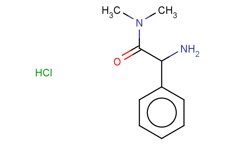 2-amino-N,N-dimethyl-2-phenylacetamide hydrochloride