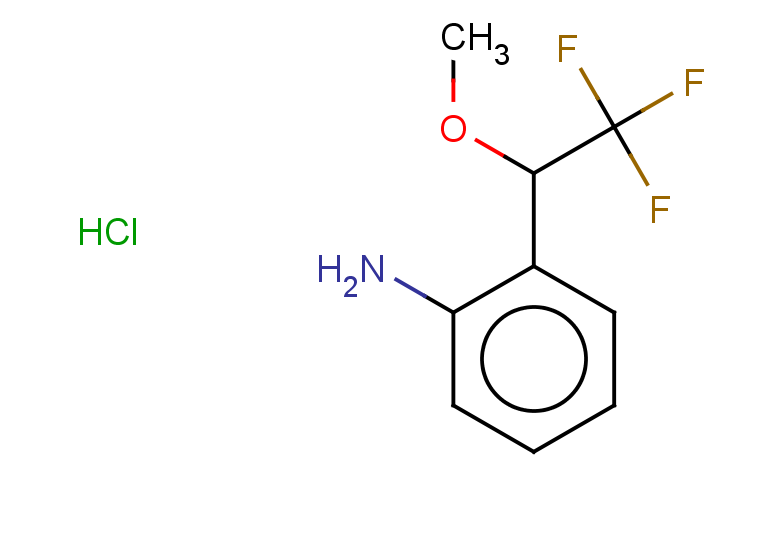 2-(2,2,2-trifluoro-1-methoxyethyl)aniline hydrochloride