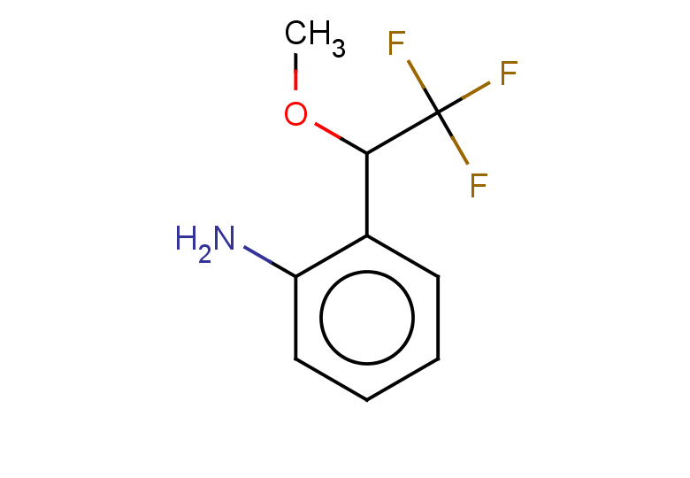2-(2,2,2-trifluoro-1-methoxyethyl)aniline