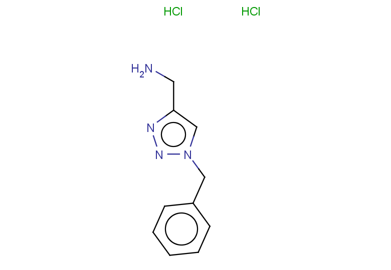 (1-benzyl-1H-1,2,3-triazol-4-yl)methanamine dihydrochloride
