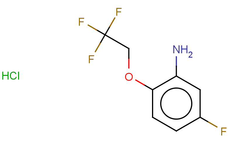 5-fluoro-2-(2,2,2-trifluoroethoxy)aniline hydrochloride